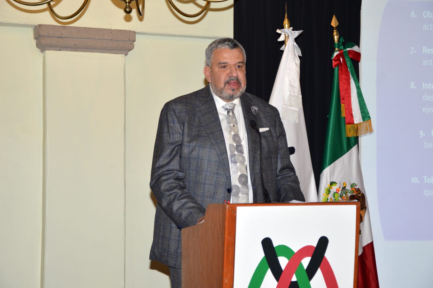 Gabriel Bernal Gómez, presidente de la AMESP (Asociación Mexicana de Empresas de Seguridad Privada)
