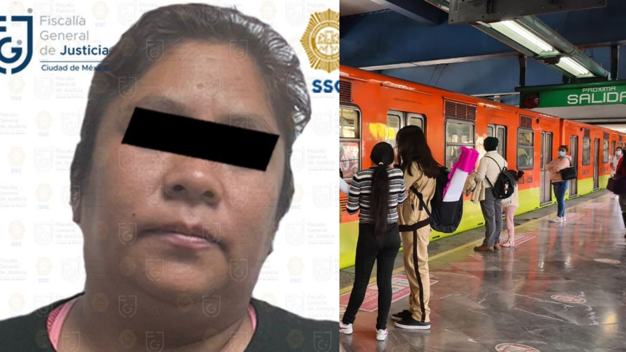vinculan-a-proceso-a-mujer-por-lanzar-aspas-de-lavadora-a-vias-del-metro