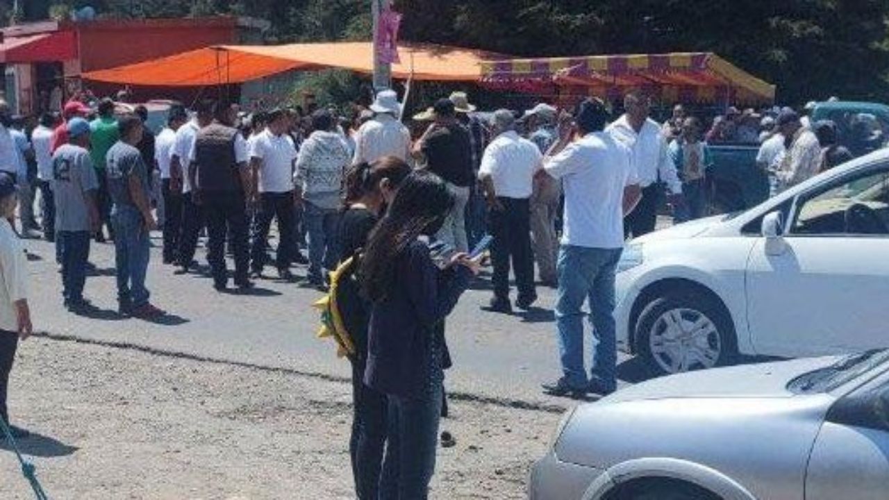 bloqueo-carretera-Tenancingo-Tenango-edomex-