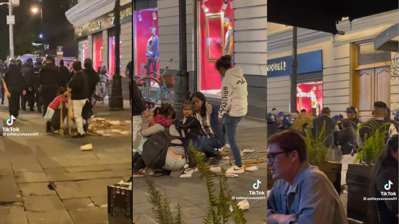 Policias-tiran-churros-de-mujer-comerciante-en-Centro-Historico