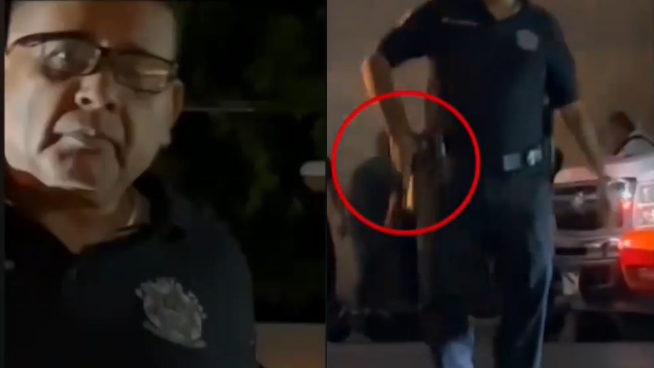 Captan-a-policia-desenfundar-arma-en-contra-de-ciudadano-en-Morelos-