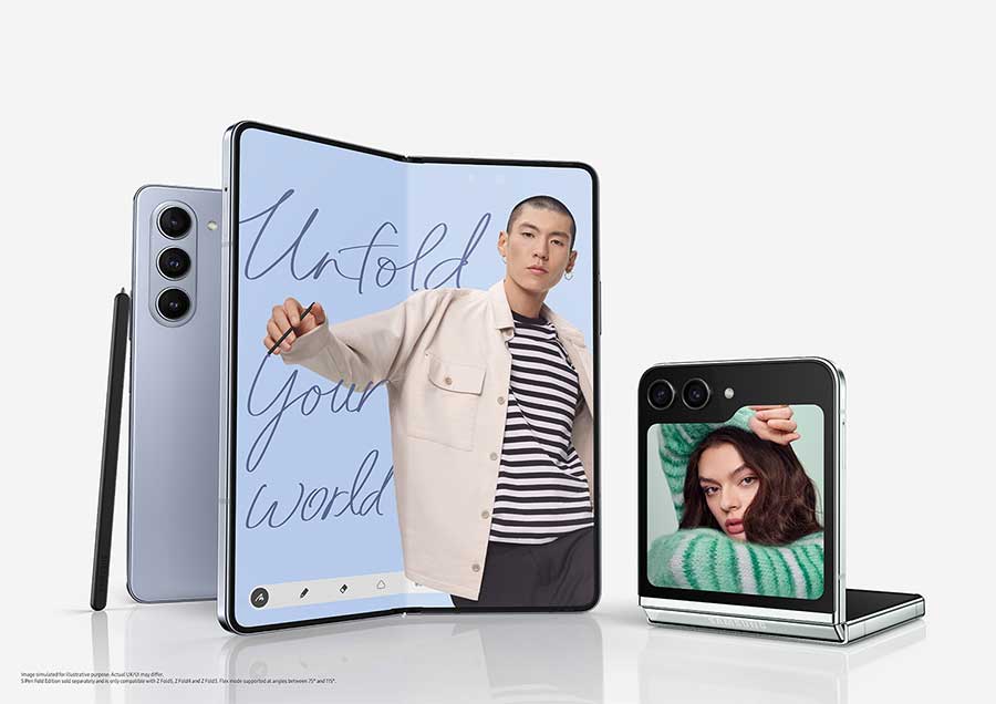 Samsung-presenta-los-nuevos-smartphones-plegables--Galaxy-Z-Flip5-y-Galaxy-Z-Fold5
