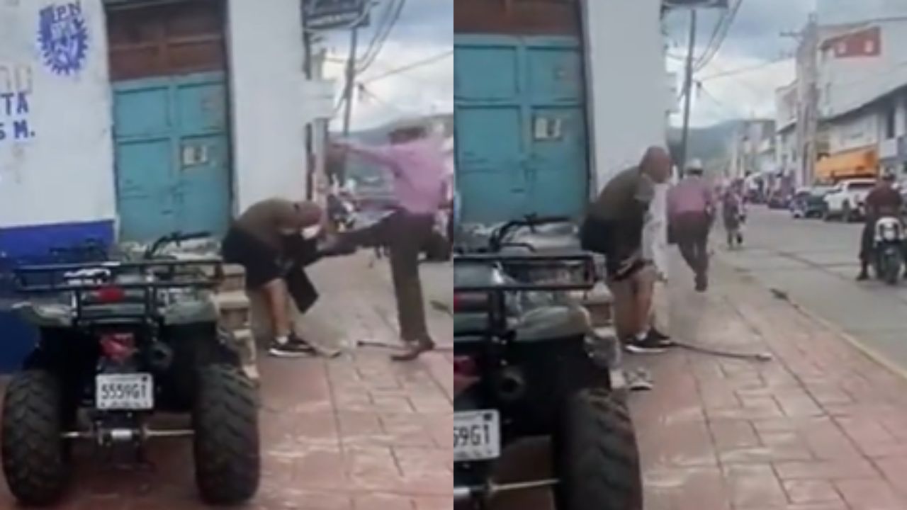 Captan-a-sujeto-golpear-a-hombre-con-discapacidad-en-Edomex