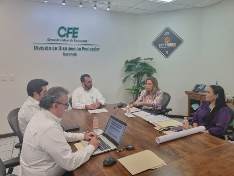 Lili Campos se reunió con CFE para solucionar los apagones