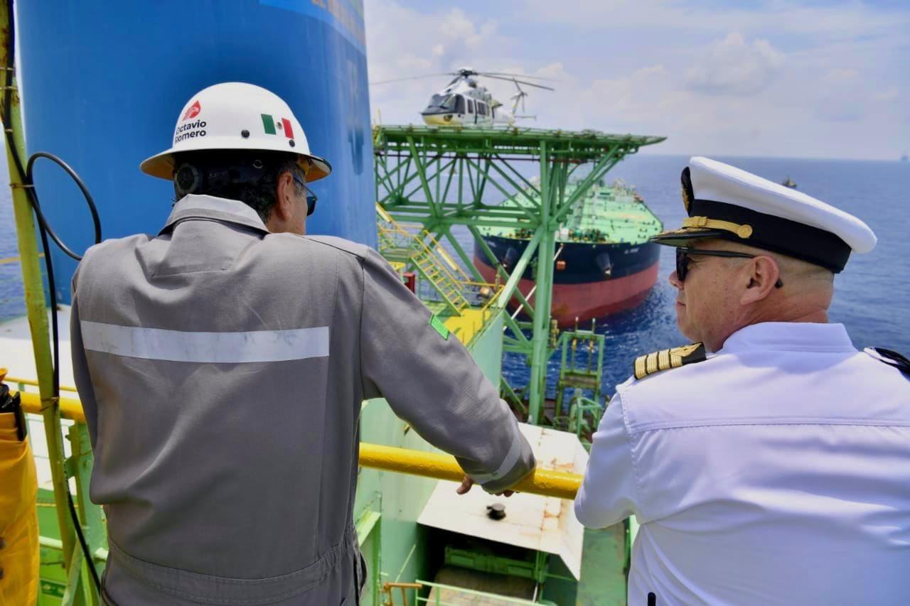 PEMEX restablece al 100% la producción en Ek Balam tras fuga y renueva red de ductos