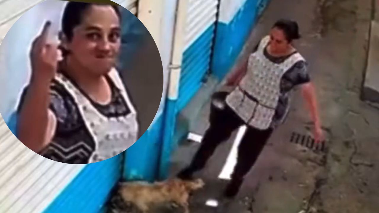 Captan-a-mujer-golpear-a-perrito-en-mercado-de-Ecatepec-Edomex