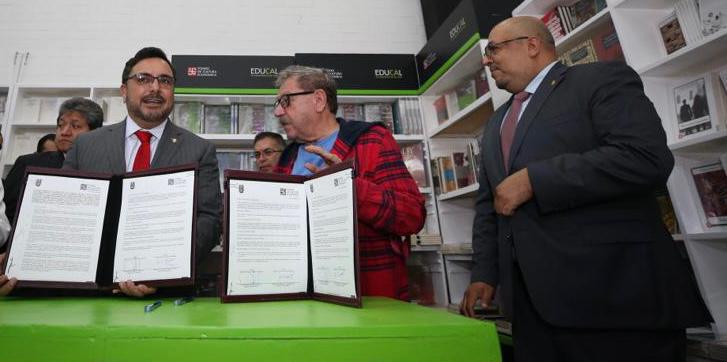Convenio IPN-FCE en la Feria Internacional del Libro 1