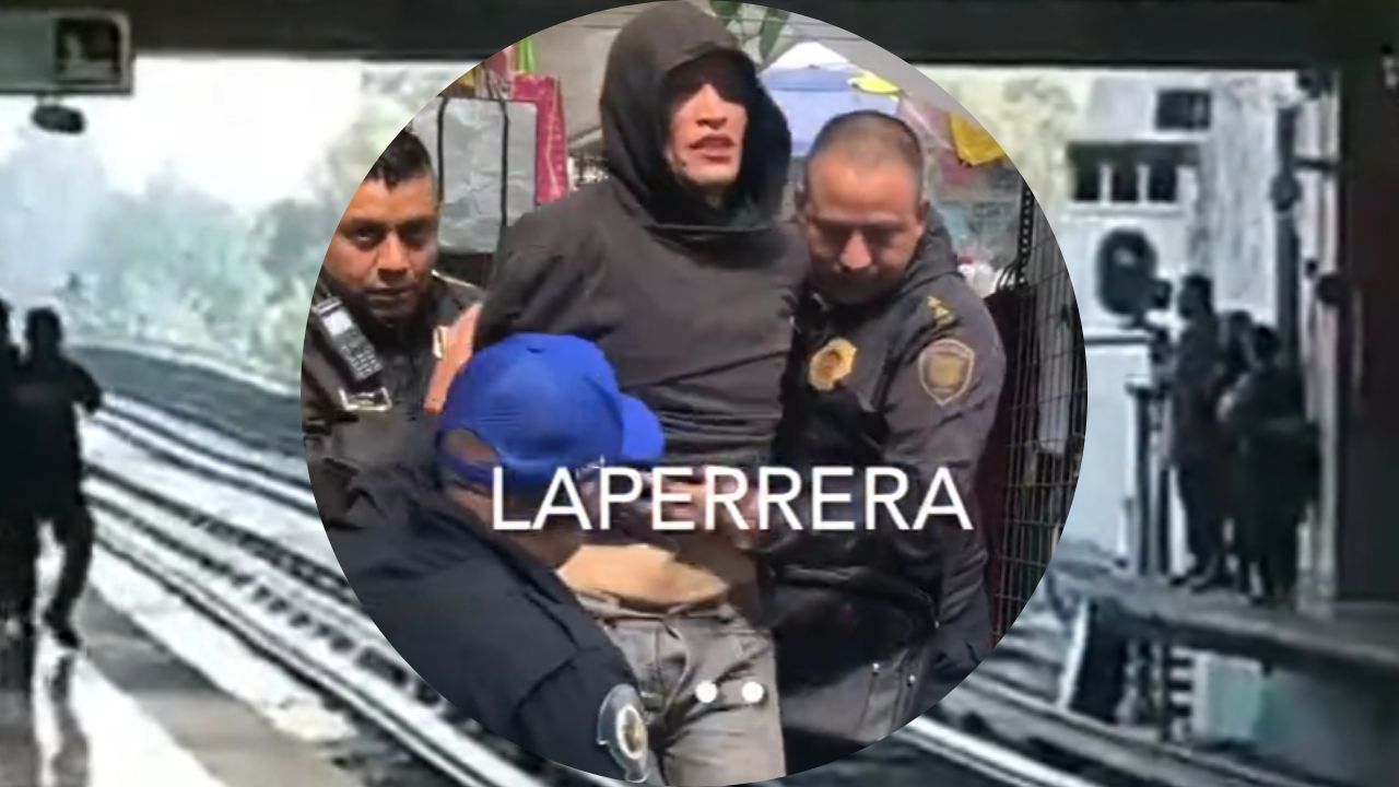 Detienen-a-sujeto-que-bajo-a-las-vias-del-metro-de-la-Linea-4-CDMX
