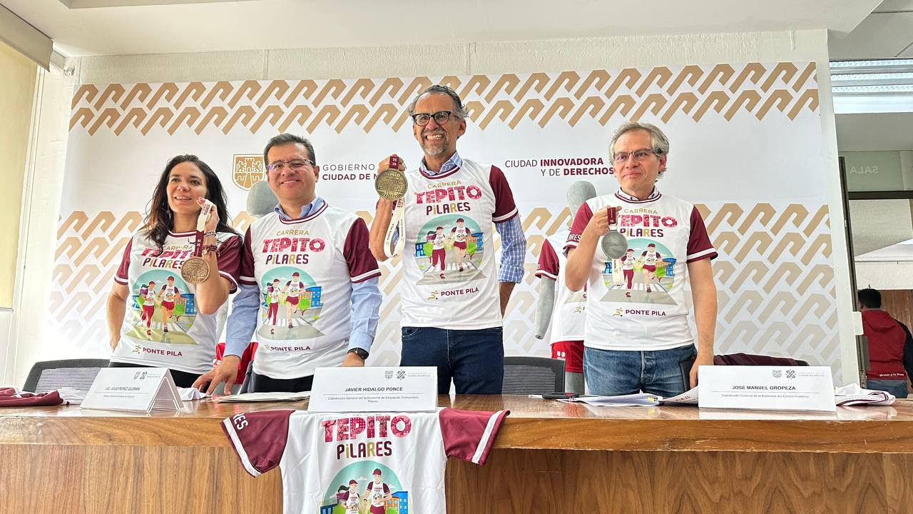 Pilares en colaboración con INDEPORTE realizarán la primera carrera comunitaria en Tepito
