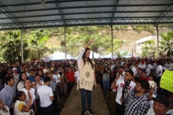Sasil de León, sería la primera mujer en gobernar Chiapas