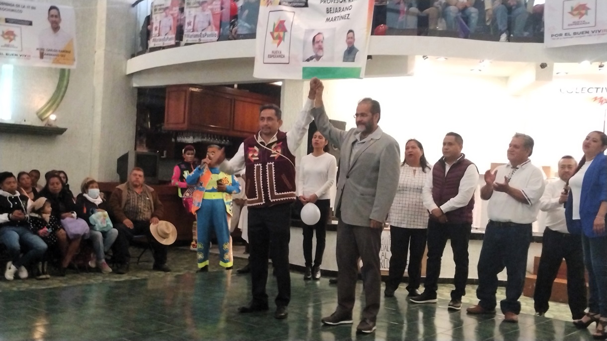 El primero de los destapados del Movimiento Nacional por la Esperanza para una candidatura de Morena a una diputación local en la CDMX fue Carlos Castillo Zambrano, quien va por el Distrito 25 con cabecera en Xochimilco. FOTOS: Especial / CDMX Magacín