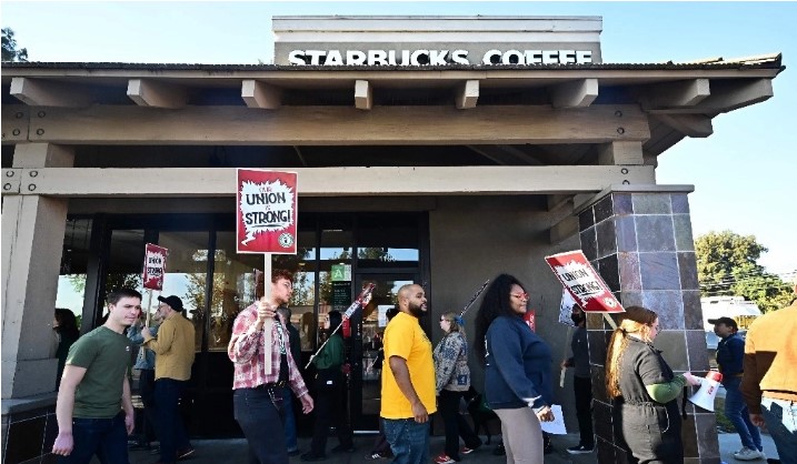 Huelga starbuks