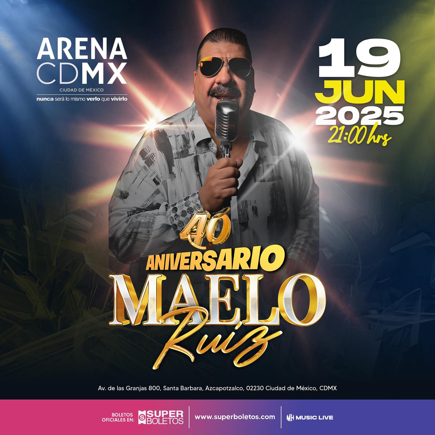MAELO RUIZ 2025 ARENA CDMX CARTEL
