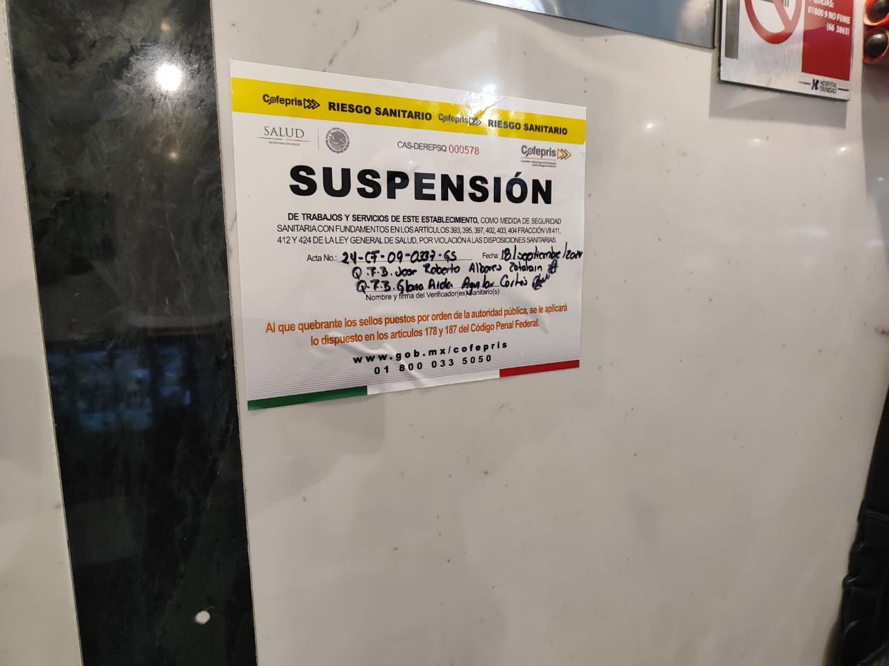 Suspensión de Cofepris ignorada, pacientes en peligro y trabajadores explotados en el Sanatorio Trinidad
