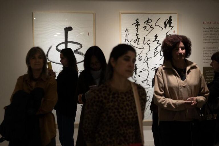 ARGENTINA-BUENOS AIRES-CHINA-CALIGRAFIA-MUESTRA