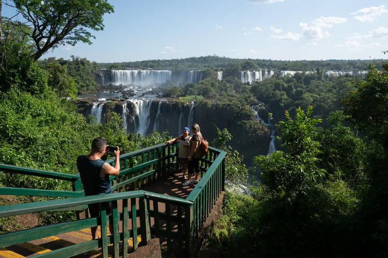 BRASIL-PARANA-PARQUE NACIONAL DE IGUAZU-PAISAJE