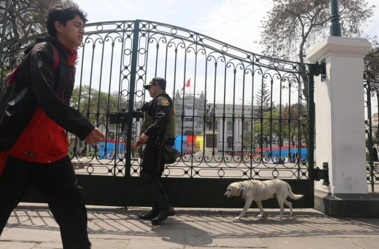 PERU-LIMA-JERI-PALACIO DE GOBIERNO-LLEGADA