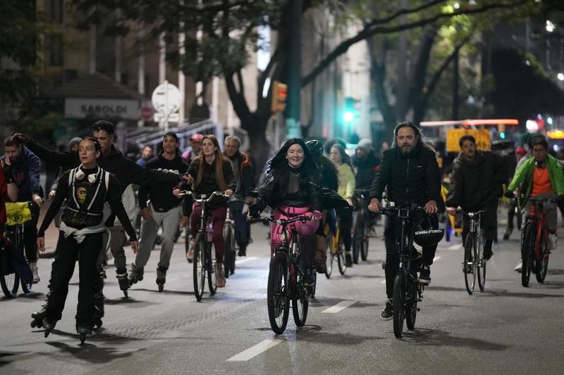 URUGUAY-MONTEVIDEO-DIA MUNDIAL DE LA BICICLETA