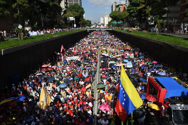 VENEZUELA-CARACAS-ELECCIONES-CIERRE DE CAMPAÑA