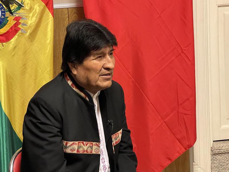 BOLIVIA-LA PAZ-EVO MORALES-ENTREVISTA