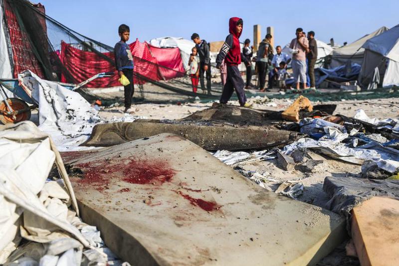 MEDIO ORIENTE-GAZA-ATAQUE AEREO