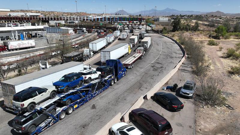 MEXICO-NOGALES-EEUU-TRUMP-ARANCELES RECIPROCOS