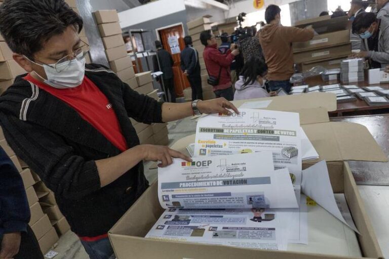 BOLIVIA-LA PAZ-ELECCIONES PRESIDENCIALES