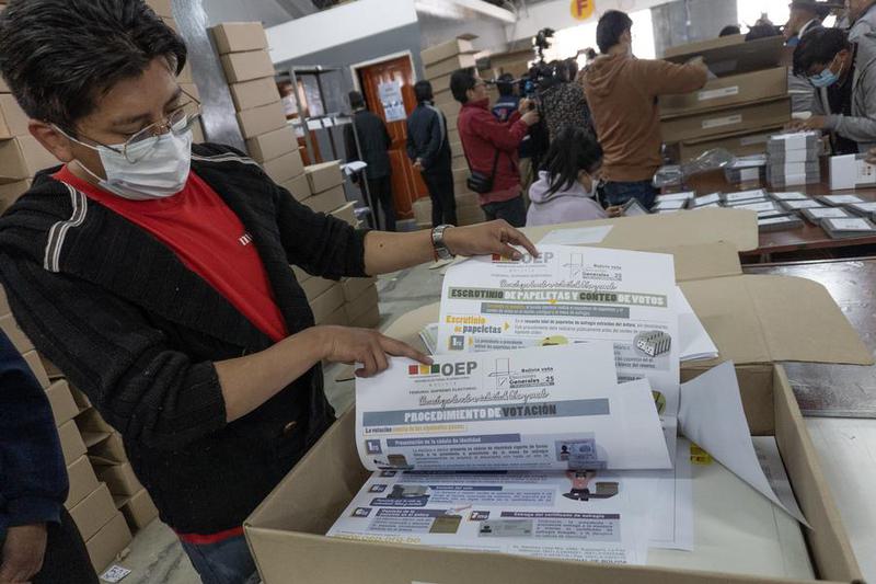 BOLIVIA-LA PAZ-ELECCIONES PRESIDENCIALES