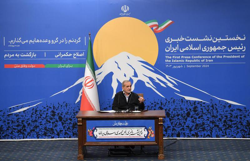 IRAN-TEHERAN-PRESIDENTE-CONFERENCIA DE PRENSA