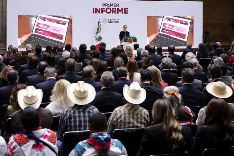 MEXICO-CIUDAD DE MEXICO-SHEINBAUM-PRIMER INFORME DE GOBIERNO