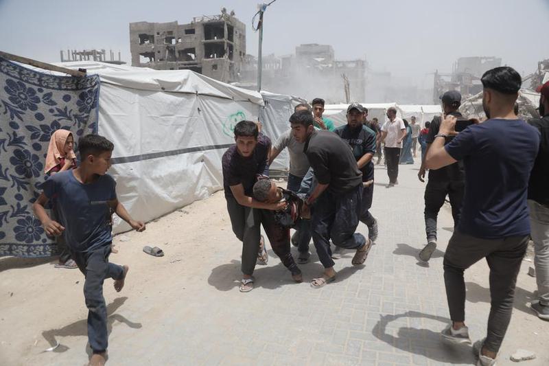 MEDIO ORIENTE-GAZA-CAMPAMENTO DE REFUGIADOS DE JABALIA-ATAQUES AEREOS