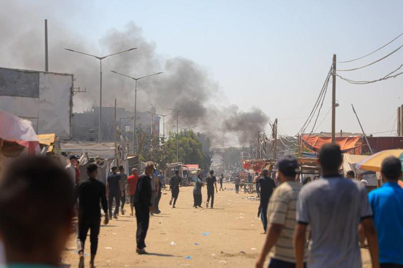 MEDIO ORIENTE-GAZA-JAN YUNIS-ATAQUE AEREO ISRAELI