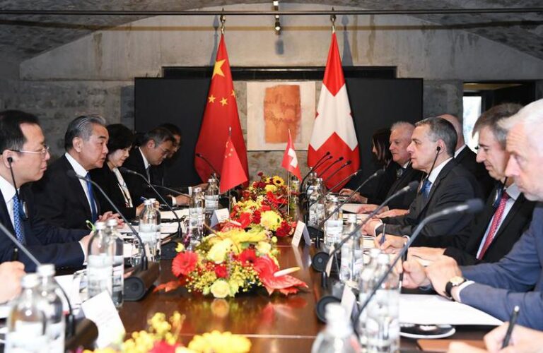 SWITZERLAND-BELLINZONA-CHINA-WANG YI-FM-STRATEGIC DIALOGUE