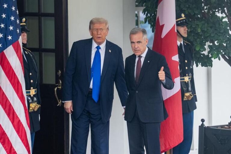 EEUU-WASHINGTON, D.C.-CANADA-TRUMP-MARK CARNEY-REUNION