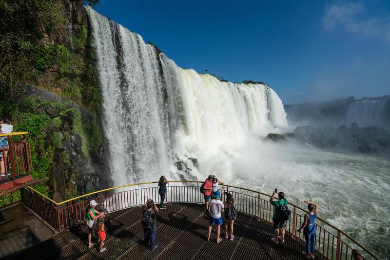 BRASIL-PARANA-PARQUE NACIONAL DE IGUAZU-PAISAJE