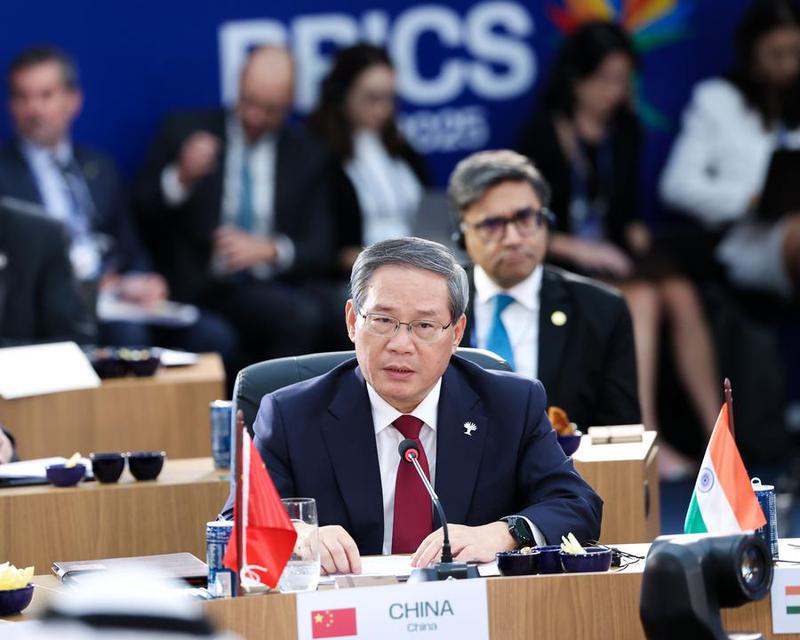 BRAZIL-RIO DE JANEIRO-CHINA-LI QIANG-17TH BRICS SUMMIT-PLENARY SESSION
