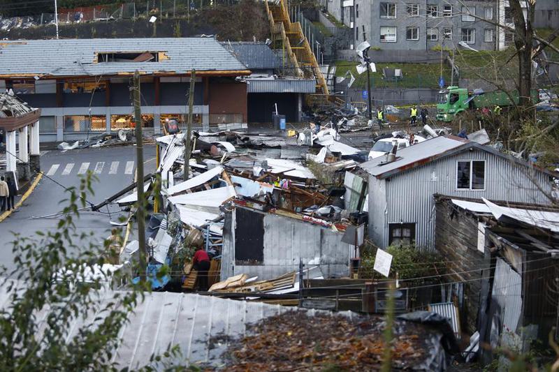 CHILE-PUERTO VARAS-TORNADO
