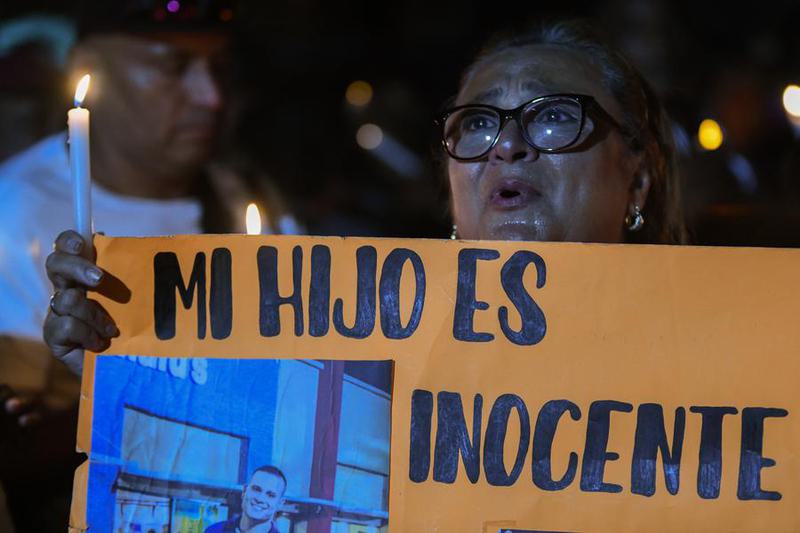 VENEZUELA-CARACAS-EEUU-EL SALVADOR-MIGRANTES-MANIFESTACION