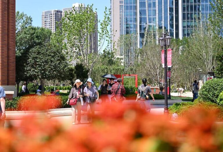 CHINA-TIANJIN-POCKET PARKS-SCENRY (CN)