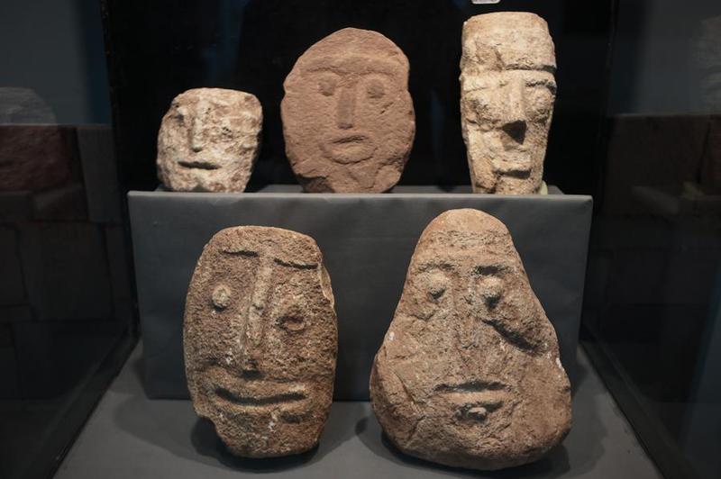 BOLIVIA-LA PAZ-SITIO ARQUEOLOGICO DE TIWANAKU