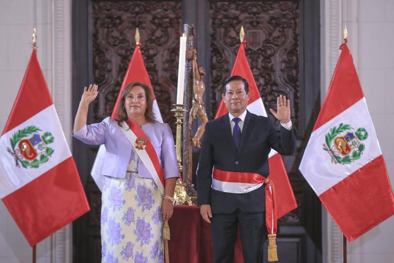 PERU-LIMA-BOLUARTE-MINISTROS DE ESTADO