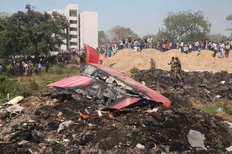INDIA-GUJARAT-AHMEDABAD-ACCIDENTE AEREO