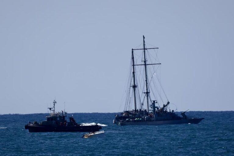 ISRAEL-ASHDOD-FLOTILLA CON DESTINO A GAZA-INTERCEPCION