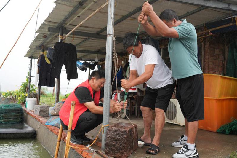 CHINA-ZHEJIANG-TYPHOON PULASAN-PRECAUTIONS (CN)