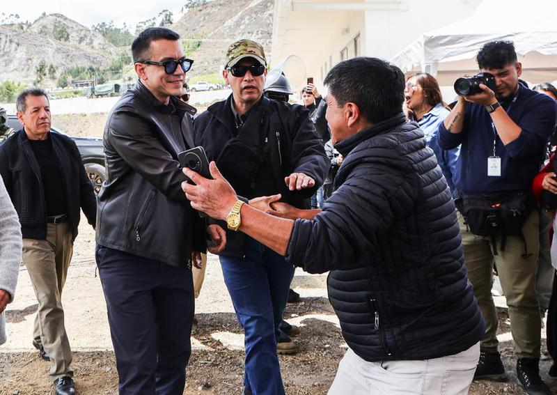 ECUADOR-CAÑAR-NOBOA-TENTATIVA DE ASESINATO