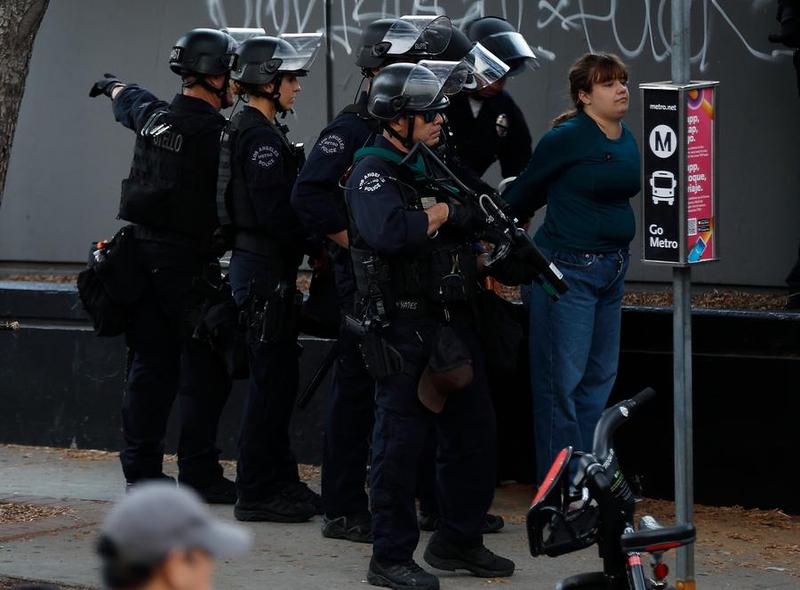 EEUU-LOS ANGELES-PROTESTAS SOBRE INMIGRACION
