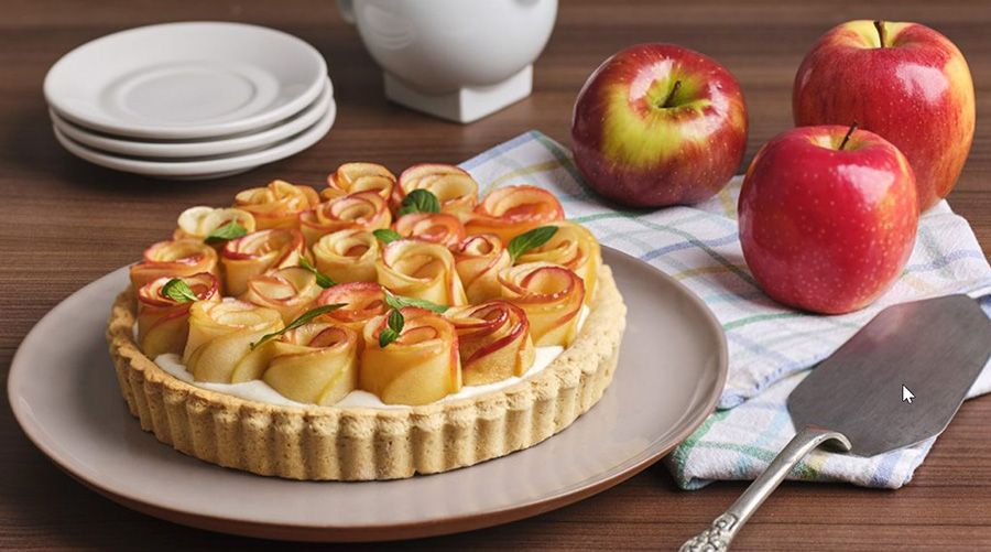 tarta de manzana