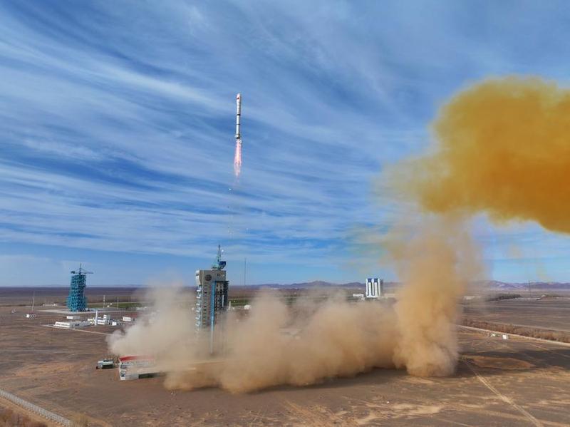 #(EyesOnSci)CHINA-JIUQUAN-SATELLITES-LAUNCH (CN)