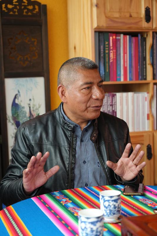 BOLIVIA-LA PAZ-CHINA-HUANACUNI-ENTREVISTA