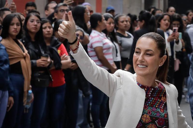 MEXICO-CIUDAD DE MEXICO-ELECCION JUDICIAL-SHEINBAUM